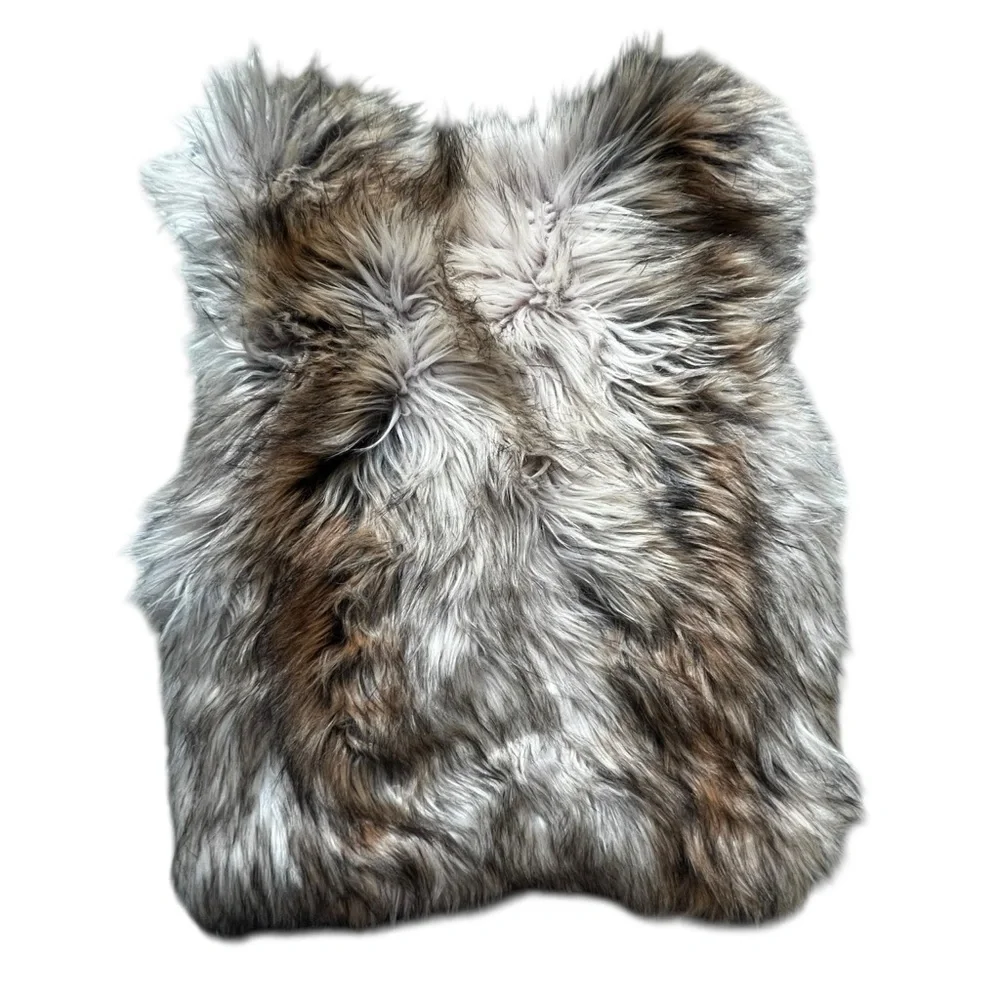 BB Dakota Mixed Fur Vest NWOT XS - Picture 4 of 9